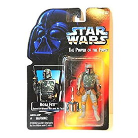 【中古】Star Wars The Power Of The Force Red Card Boba Fett Action Figure 3.75 Inches