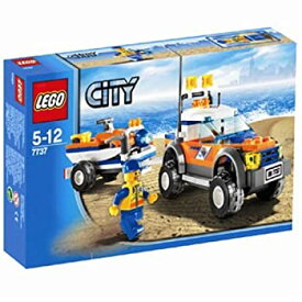 【中古】(非常に良い)レゴ (LEGO) シティ 4WDトラックとジェットスクーター 7737