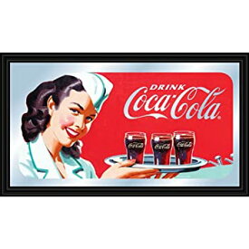 【中古】(非常に良い)Coca-Cola"Waitress" Framed Logo Mirror 141［並行輸入］