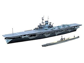 【中古】(非常に良い)青島文化教材社 1/700 ウォーターラインシリーズ WASP ワスプ &潜水艦 伊-19 プラモデル