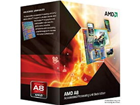 【中古】AMD A8-Series APUs A8-3870 FM1 TDP 100W 3.0GHz×4 キャッシュ4MB RH6550D AD3870WNGXBOX