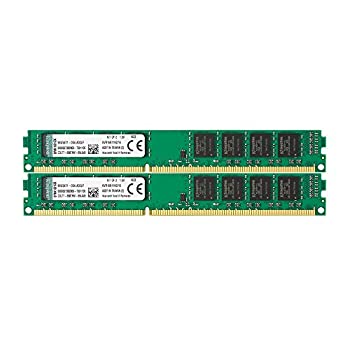 【中古】キングストン Kingston デスクトップPC用 メモリ DDR3 1600 (PC3-12800) 8GBx2枚 CL11 1.5V Non-ECC DIMM 240pin KVR16N11K2/16 その他