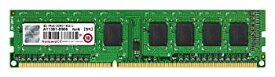 【中古】Transcend デスクトップPC用メモリ PC3-12800 DDR3 1600 4GB 1.5V 240pin DIMM JM1600KLH-4G