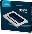 【中古】Crucial クルーシャル SSD 500GB MX500 SATA3 内蔵2.5インチ 7mm CT500MX500SSD1 7mmから9.5mmへの変換スペーサー付き [並行輸入品]