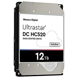 【中古】HGST - WD Ultrastar DC HC520 HDD | HUH7212ALE600 | 12TB 7.2K SATA 6Gb/s 256MB キャッシュ 3.5インチ | ISE 512e | 0F30144 | ヘリウムデー