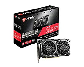 【中古】MSI RADEON RX 5500 XT MECH 4G OC グラフィックスボード VD7157