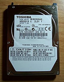 【中古】Toshiba 80 Gigabyte Pata Mobile Storage 5400 Rpm 8Mb Cache Bare Drive Rohs [並行輸入品]