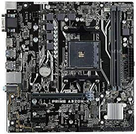 【中古】ASUS AMD A320搭載 マザーボード Socket AM4対応 PRIME A320M-K【microATX】