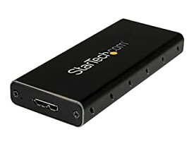 【中古】StarTech.com mSATA SSDドライブケース USB 3.1対応 SMS1BMU313