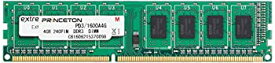 【中古】プリンストン DOS/V デスクトップPC用メモリ 4GB PC3-12800(DDR3-1600) CL=11 240pin DIMM PDD3/1600-A4G
