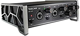 【中古】TASCAM オーディオMIDIインターフェース USB2.0/iPad接続対応/2入力2出力 ハイレゾ音源対応 US-2x2