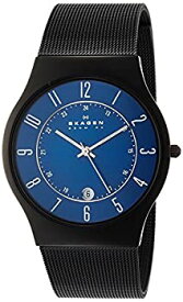 【中古】スカーゲン SKAGEN ウルトラスリム チタン メンズ 腕時計 T233XLTMN ブルー [並行輸入品]