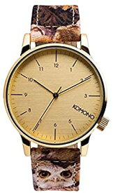 【中古】[コモノ] 腕時計 KOM-W2150 並行輸入品 ブラウン