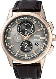 【中古】[シチズン]CITIZEN 腕時計 ECO-DRIVE RADIO CONTROLLED エコドライブ 電波時計 クロノグラフ AT8113-12H メンズ [逆輸入]