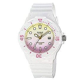 【中古】CASIO カシオ チプカシ 腕時計 デジタル ホワイト ピンク イエロー LRW-200H-4E2【並行輸入品】