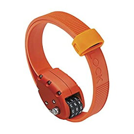 【中古】OTTOLOCK(オットロック) Cinch Steel & Kevlar Combination Lightweight Lock - Orange [Size: 46cm(18 Inch)] [並行輸入品]