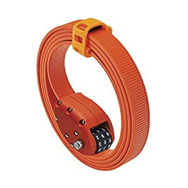 【中古】OTTOLOCK(オットロック) Cinch Steel & Kevlar Combination Lightweight Lock - Orange [Size: 152cm(60 Inch)] [並行輸入品]