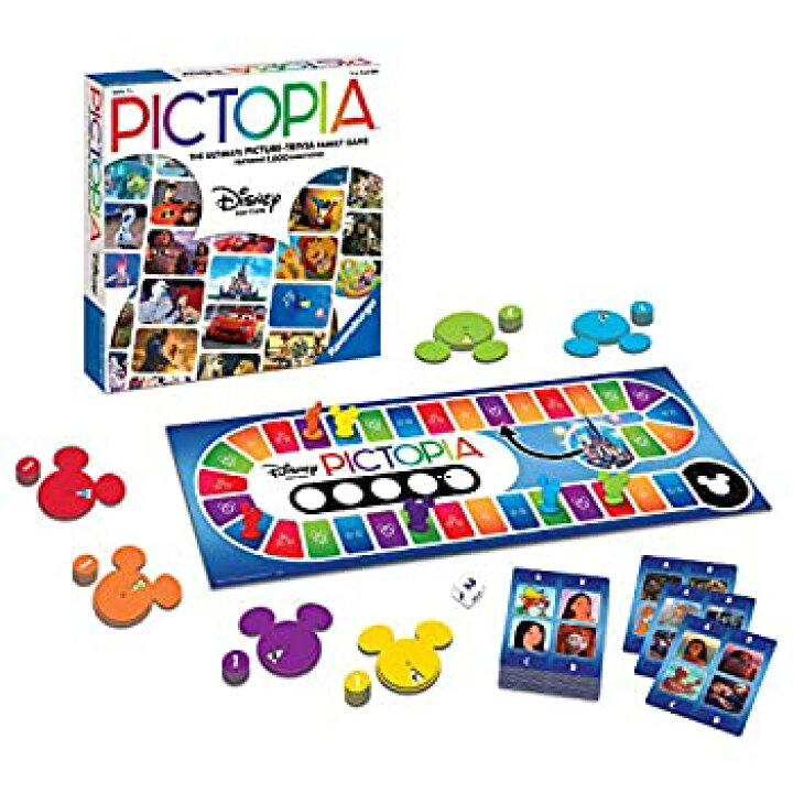 楽天市場 中古 Pictopia Family Trivia 家族トリビアゲームディズニー英語版 ボードゲーム並行輸入品 お取り寄せ本舗 Kobaco