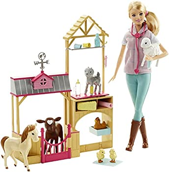 (未使用･未開封品)[バービー]Barbie Farm Veternarian Doll  Playset DHB71 [並行輸入品]