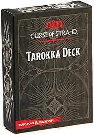 【中古】(非常に良い)Dungeons & Dragons Tarokka Deck - Curse Of The Strahd Adventure Expansion