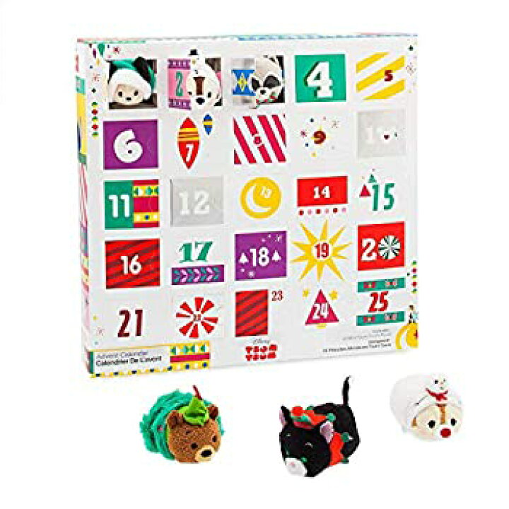 楽天市場 中古 ディズニー ツムツム アドベントカレンダー 18 ぬいぐるみ Disney Tsum Tsum Plush Advent Calendar 並行輸入品 お取り寄せ本舗 Kobaco