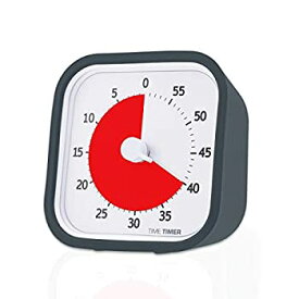 【中古】(未使用・未開封品)【正規品】TIME TIMER タイムタイマー モッド 9cm 60分 チャコールグレイ TTM9-W 時間管理