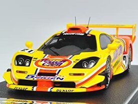 【中古】EBBRO/HPI 1/43 McLaren F1 GTR 2001 JGTC No21 YELLOW CORN N.Hattori Y.Hitotsuyama 完成品