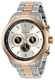 【中古】Invicta Men's Specialty Steel Bracelet & Case Quartz Silver-Tone Dial Analog Watch 29173