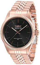 【中古】Invicta Men's Specialty 29389 Quartz 3 Hand Charcoal Dial Watch