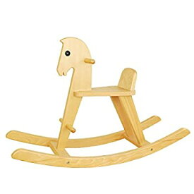 【中古】(非常に良い)KOIDE 日本製 木製玩具 のりもの 木馬