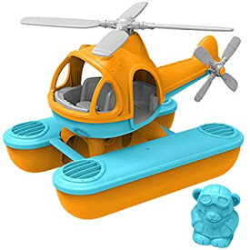 【中古】(未使用・未開封品)Green Toys (グリーントイズ) 水上ヘリコプター オレンジ