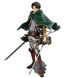 【中古】MASTER STARS PIECE THE LEVI (リヴァイ 高さ20cm+立体機動装置 高さ18cm ver.MSP 全2種フルコンプセット) 進撃の巨人 フィギュア