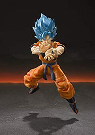 【中古】S.H.フィギュアーツ ドラゴンボール スーパーサイヤ人ゴッドスーパーサイヤ人孫悟空-超- 約140mm ABS&PVC製 塗装済み可動フィギュア