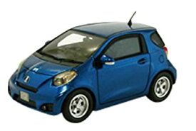 【中古】エブロ 1/43 TOYOTA IQ ブルー 完成品