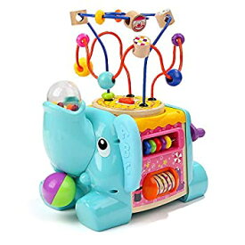 【中古】TOP BRIGHT アクティビティキューブトイ - 幼児用ビーズ迷路付き知育玩具 1歳 2歳 男の子 女の子用ギフト