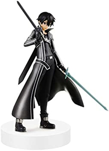 【中古】ソードアート・オンライン キリトフィギュア A.キリト コスチューム部分 パール仕様(プライズ)