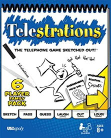 【中古】(未使用・未開封品)テレストレーション (Telestrations) 6 Player - Family Pack [並行輸入品] ボードゲーム