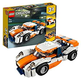 【中古】(非常に良い)レゴ(LEGO) クリエイター サンセットレースカー 31089 知育玩具 ブロック おもちゃ 女の子 男の子 車