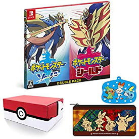 【中古】『ポケットモンスター ソード・シールド』ダブルパック 特別セット オリジナルパスケース(リールストラップ付)同梱)&【予約者限定特典】「ポケ