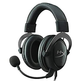 【中古】HyperX Cloud II ゲーミング ヘッドセット 7.1バーチャルサラウンドサウンド対応 USBオーディオコントロールボックス付属 ガンメタル 　 KHX-HS