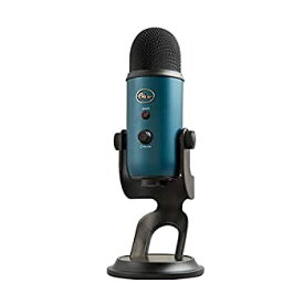 【中古】Blue Microphones Yeti USB コンデンサー マイク Black & Teal イエティ ブラック & ティール BM400BT PC MAC PS4 USB ストリーミング 配信 スト