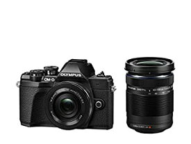 【中古】OLYMPUS ミラーレス一眼カメラ OM-D E-M10 MarkIII EZダブルズームキット ブラック