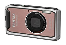 【中古】(非常に良い)Pentax Optio w60?10 MP防水デジタルカメラwith 5 x光学ズームと2.5インチLCD (ピンク)