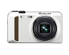 【中古】CASIO EXILIM デジタルカメラ ハイスピード 1610万画素 広角24mm 光学12.5倍ズーム ホワイト EX-ZR400WE