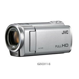 【中古】JVCKENWOOD JVC ビデオカメラ EVERIO 内蔵メモリー8GB シルバー GZ-E311-S