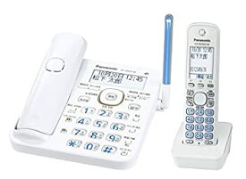 【中古】パナソニック RU・RU・RU デジタルコードレス電話機 子機1台付き 1.9GHz DECT準拠方式 ホワイト VE-GD53DL-W