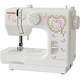 【中古】(非常に良い)JANOME サンリオ ハローキティ 電動ミシン コンパクト KT-35