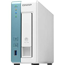 【中古】QNAP(キューナップ) TS-131K 専用OS QTS搭載 クアッドコア1.7GHz CPU 1GBメモリ 1ベイ ホーム&SOHO向け スナップショット機能対応 NAS