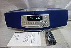 【中古】(非常に良い)SONY　ソニー　ZS-M35　ブルー　パーソナルMDシステム(CD/MDシステム)(ラジカセ形状)