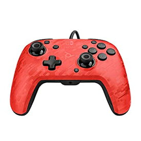 【中古】PDP Faceoff Deluxe+ Audio Wired Controller - Red Camo (並行輸入品)